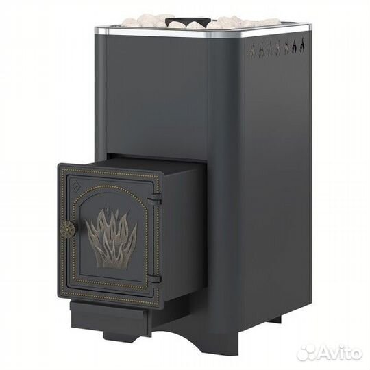 Печь для бани Везувий Русичъ Антрацит 28 дт-4