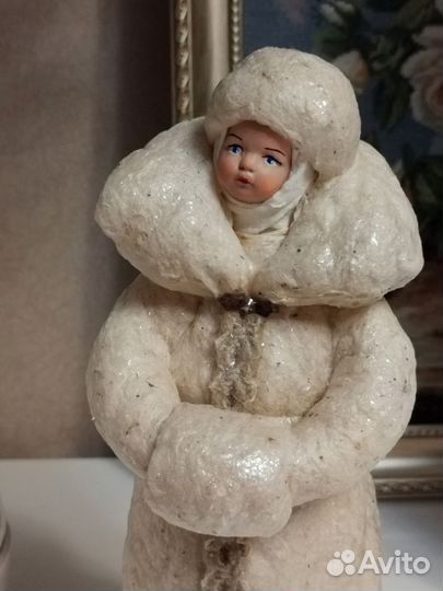 Снегурочка из ваты