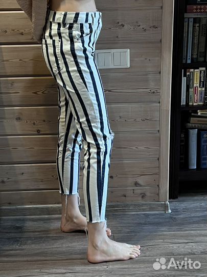 Джинсовые брюки Б/у