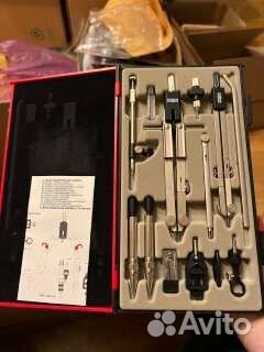 Циркуль набор чертежный, готовальня