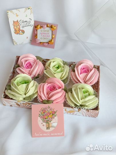 Сладкий букет из зефира