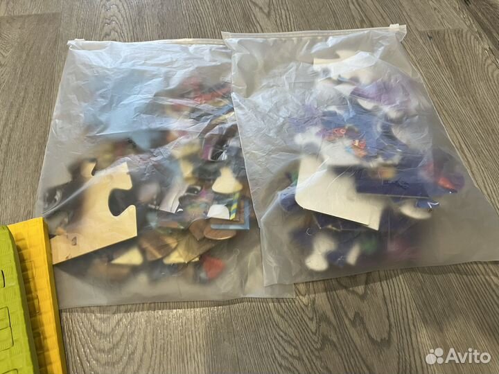 Пазлы 35 деталей и головоломки пакетом