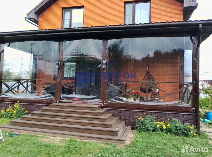 Мягкие окна для террас