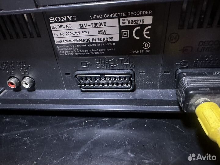 Видеомагнитофон panasonic