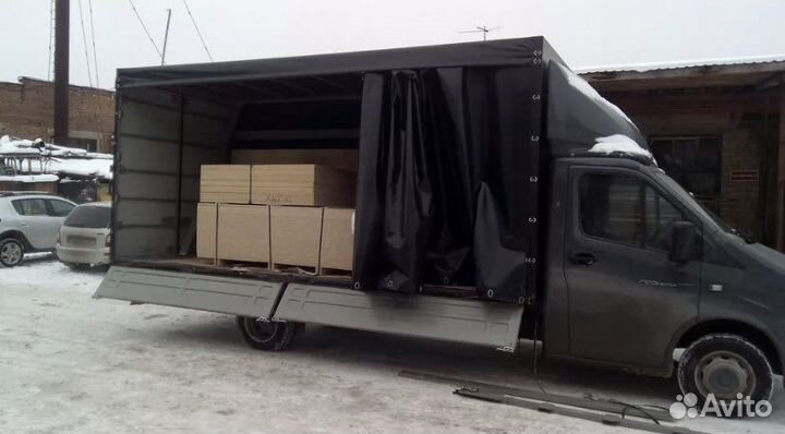 Грузоперевозки Газель Открытая Бортовая