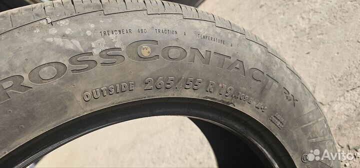 Continental ContiCrossContact RX 265/55 R19