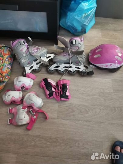 Детские ролики и защита