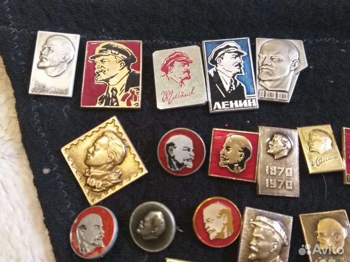 Значки СССР Ленин