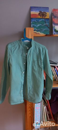Рубашка для мальчика H&M Размер 10/140