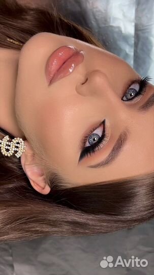 Макияж прически