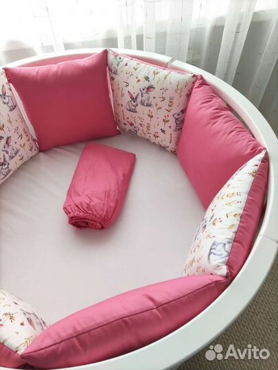 Бортики в кроватку