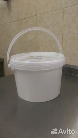 Ведра пластиковое, 5л, с крышкой, б/у