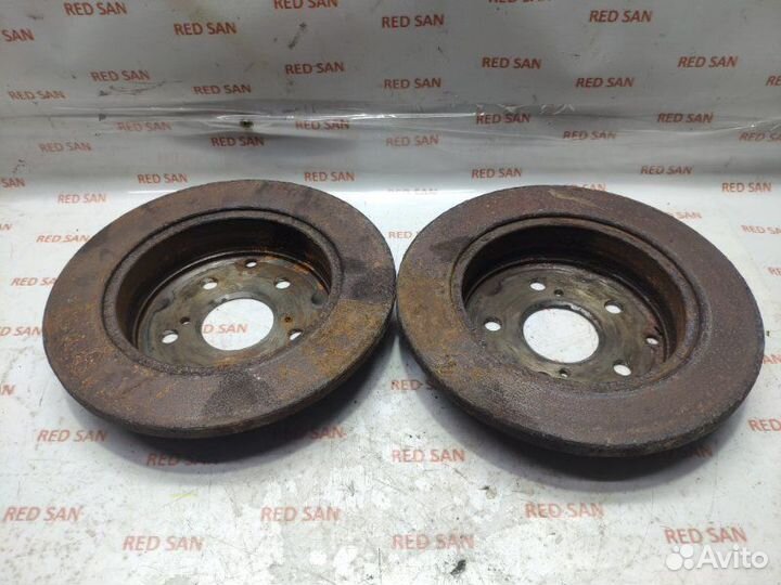 Диск тормозной задний Toyota Rav 4 ALA30R 2adftv