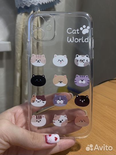 Чехол на iPhone 11 прозрачный