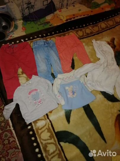 Детские вещи пакетом 1год и 1.5