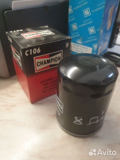 Фильтр масляный Champion C106 ford
