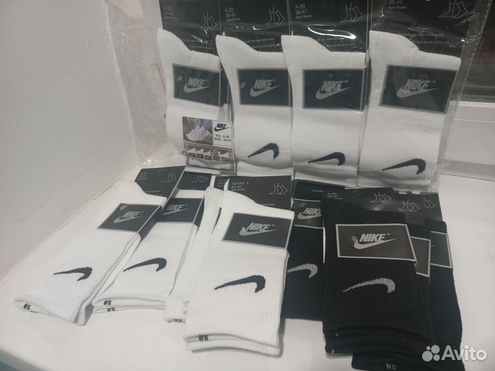 Носки nike высокие 10 пары