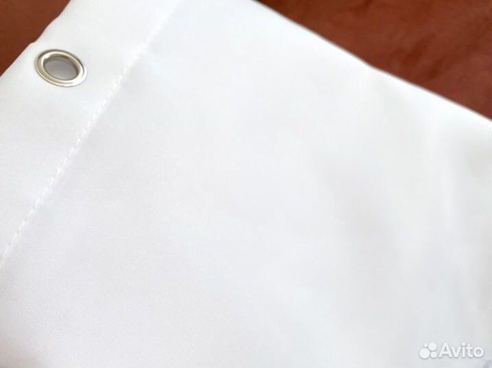 Новая штора для ванной/душа без рисунка