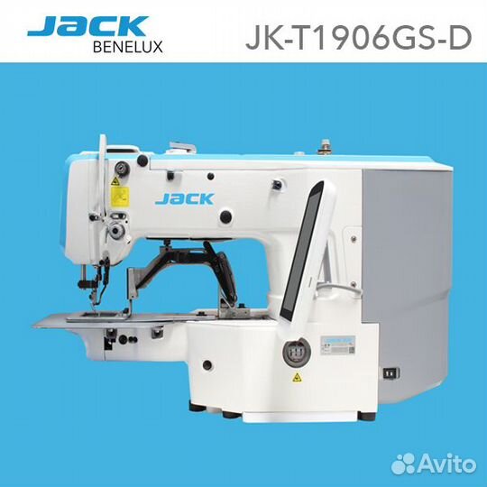 Закрепочная машина Jack JK-T1906GS-D (50x60) (комп