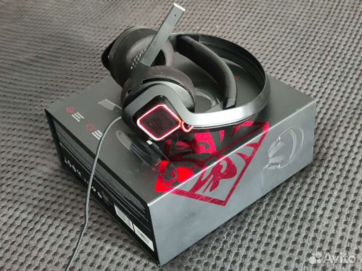 Наушники HP Omen Mindframe, охлаждение, RGB, 7.1