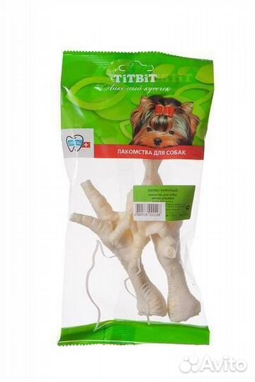 Titbit Лапки куриные (в мягк.уп-ке) (000298) 0,045