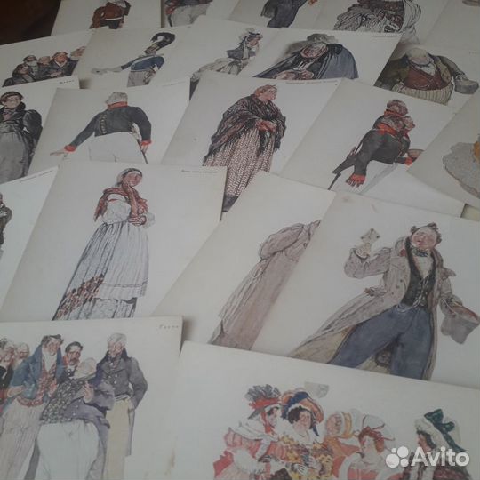 Открытки почта винтаж СССР 1929 года