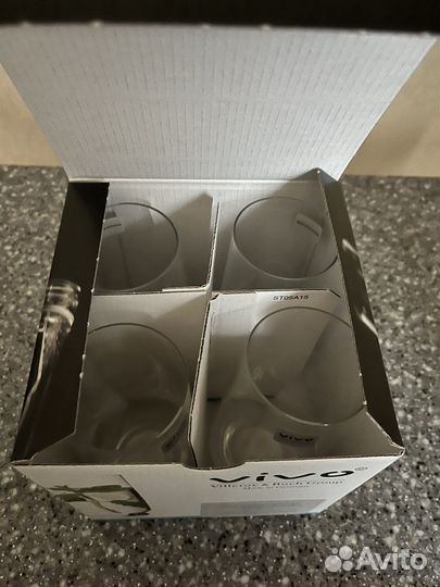 Бокалы для воды Vivo W&B Vivo 390 мл, 4 штуки