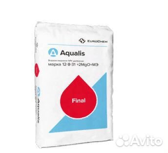 Водорастворимое удобрение Aqualis 12-8-31+2MgO+мэ
