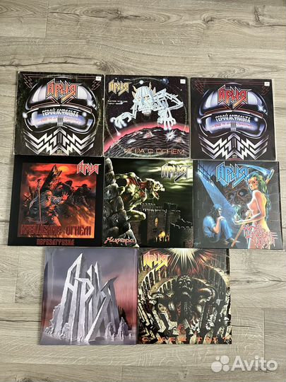 Пластинки группы Ария