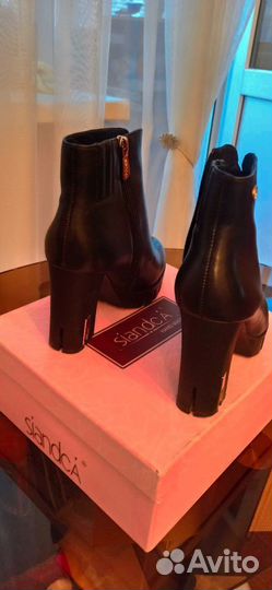 Ботинки демисезонные женские натуральная