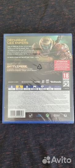 Doom Eternal ps4 диск