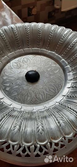 Ваза для фруктов на ножке СССР