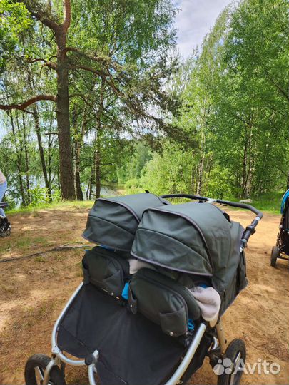 Bumbleride indie twin 2 в 1 коляска для двойни