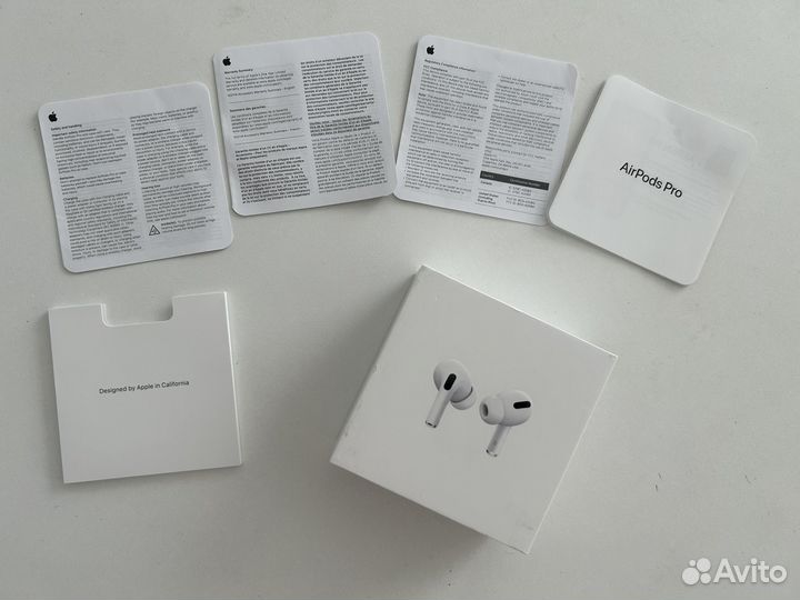 Коробка от airpods pro