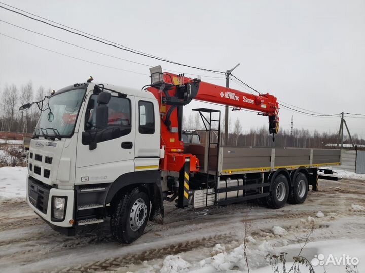 Isuzu CYZ52-M с КМУ, 2023