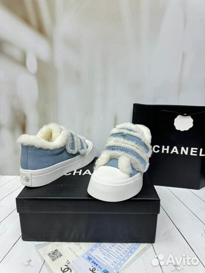 Зимние Кеды Chanel Размеры 36-40