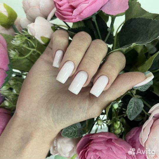 Маникюр с покрытием