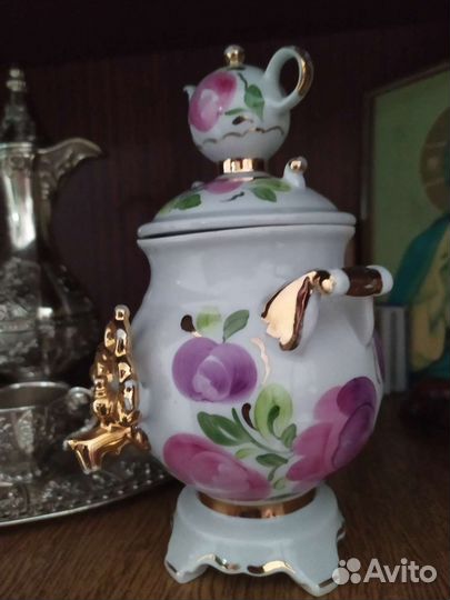 Сахарница самовар СССР