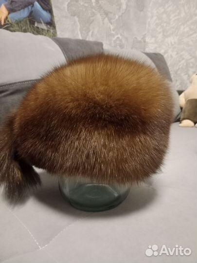 Шапка из соболя