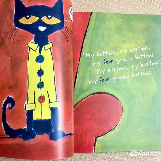 Pete the cat /Кот Пит на английском языке