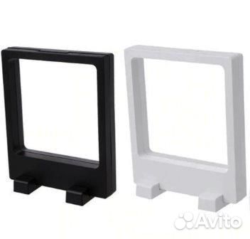 Футляр-рамка для презентации монет с подставкой (2