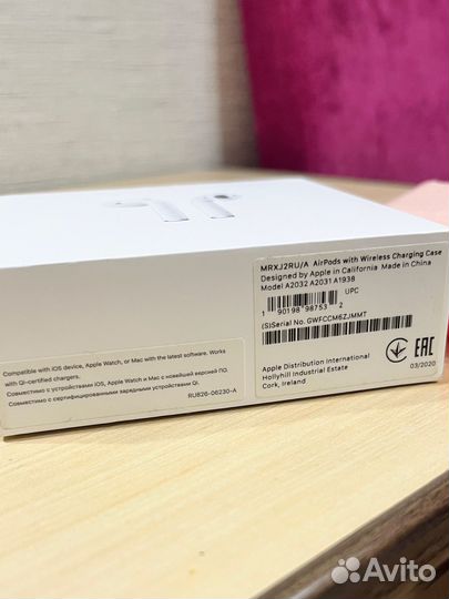 Наушники AirPods 2