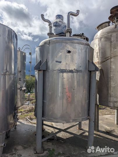 Реактор нержавеющий - варочный котёл, объем 3 куб