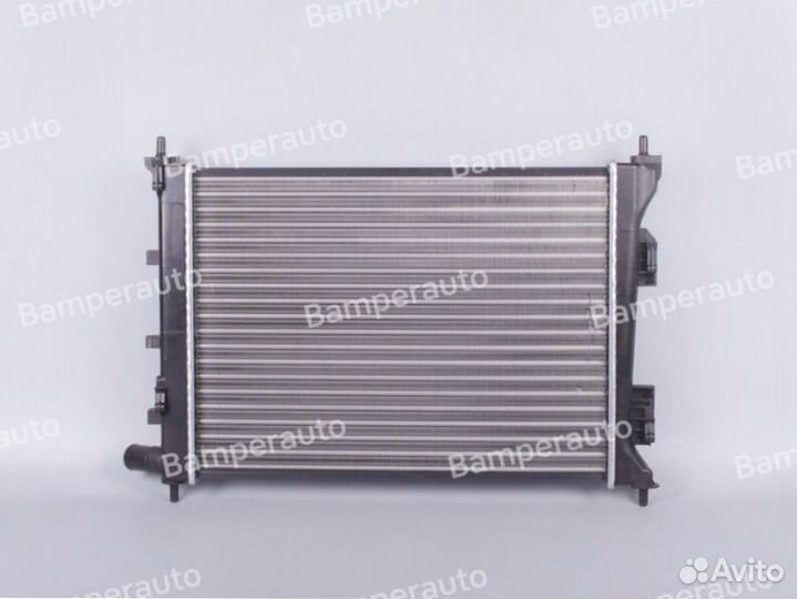 Радиатор охлаждения Hyundai Solaris 1 / Kia Rio 3