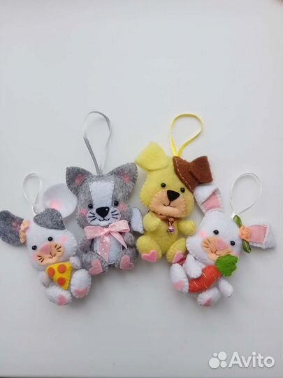 Игрушки из фетра на заказ