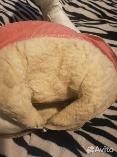 Сапожки для девочки нарядные