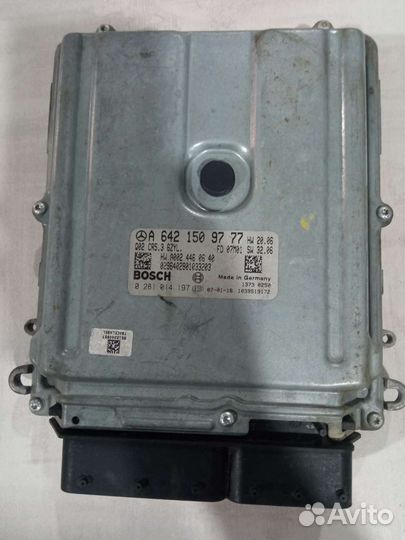 Эбу двигателя Мерседес W221 S350 CDI