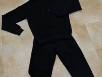 Спортивный костюм на флисе черный
