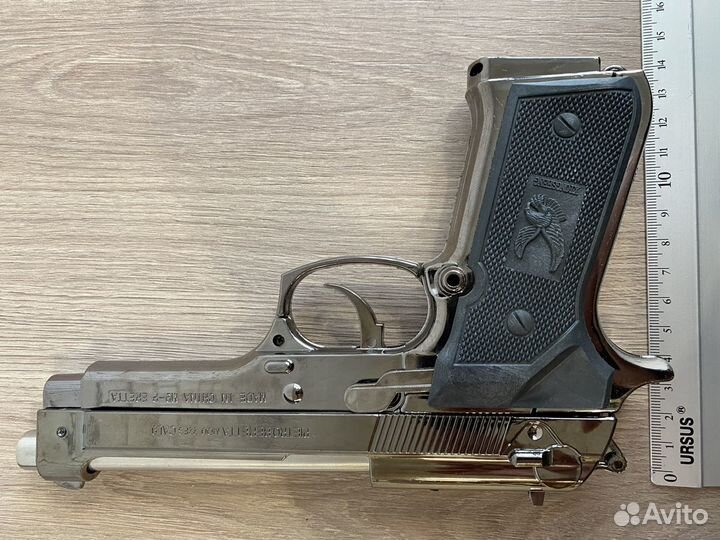 Реалистичная зажигалка пистолет Беретта