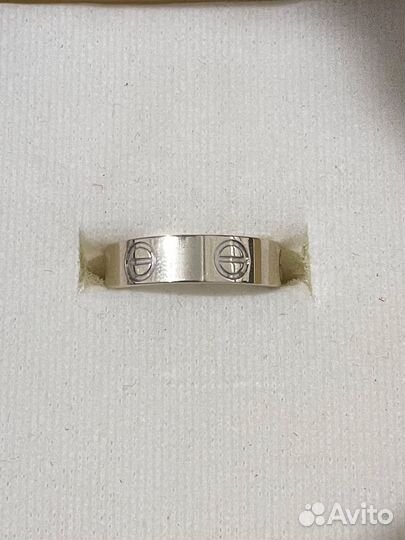 Cartier love кольцо